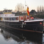 2014-11 De Pietenboot met Sinterklaas bij De Struytse Hoeck (Hellevoetsluis)