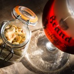 Genieten van Limburgs "Brand" bier., het echte niet door Heiniken aangepaste recept is eigenlijk veel lekkerder - Valkenburg/NL