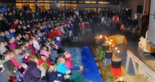 Hellevoetsluis kerstviering op de scholen