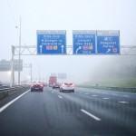 Hoogvliet Mist op de A15 nov-2012