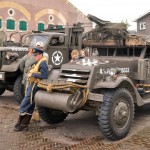 De vereniging "Keep them Rolling" (KTR) aanwezig met veel WO-II materieel en manschappen voor ieder te bezichtigen