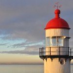 Zeldzaam mooi - oog in oog met de vuurtoren