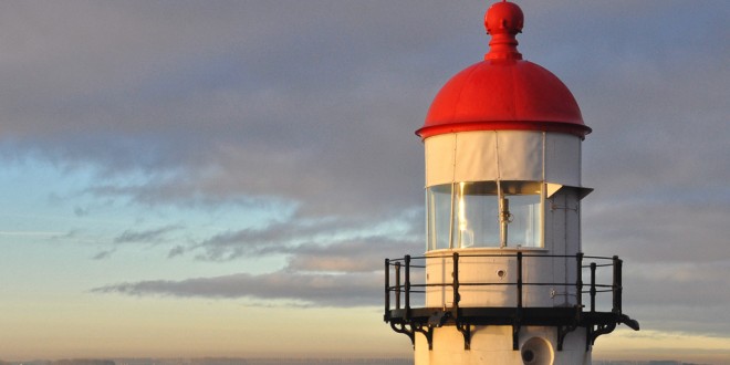 Zeldzaam mooi - oog in oog met de vuurtoren