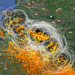 2015-08 Zwaar onweersfront bracht 70mm neerslag in 12 uur (Hellevoetsluis)