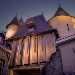 Grendelpoort (anno 1335) één van de drie poorten en onderdeel van de oorspronkelijke verdedigingswerken. Thans volledig gerestaureerd na 2013 - Valkenburg/NL
